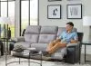 Jackson Furniture Industries 11445-1152/08-1953/38 Felix - Sofa With 3 Recliners & Drop Down Table