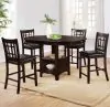 CoasterEveryday 102888-S5 Lavon - 5 Piece Oval Counter Height Dining Set - Espresso