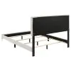 CoasterEveryday 224401Q Kendall - Upholstered Queen Panel Bed - White