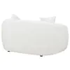 CoasterElevations 509872 Isabella - Faux Sheepskin Upholstered Loveseat Natural - Ivory