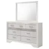 CoasterEveryday 205113M Miranda - 7-Drawer Dresser With Mirror - White