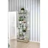 Furniture of America CM-CR150-PK Carrollton - Curio Cabinet - Pearl Silver