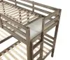 Furniture of America FOA-BK659GY-BED Hortense - Triple Twin Bunk Bed - W. Gray