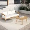 New Classic 60-G5511-S2S New Classic 60-G5511-S2S Wesley - 2 Piece Outdoor (Sofa & Coffee Table) - White