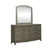 Liberty Furniture 805-BR-DM Liberty Furniture 805-BR-DM Avalon - Dresser & Mirror - Burnished Beige