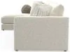 Jackson Furniture Industries 2235/75/31/37/4-16 Jackson Furniture Industries 2235/75/31/37/4-16 Ritzy - 4 Piece Modular Sectional (LSF Chaise) - Bone