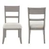 New Classic D2114W-21 New Classic D2114W-21 Mariana - Wood Back Side Chair (Set of 2) - Vintage Creme