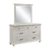 New Classic 00-B3941-DM New Classic 00-B3941-DM Silver Sands - Dresser & Mirror - Gray