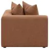 CoasterElevations 551592 Jennifer - Upholstered Corner Chair - Terracotta