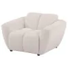 Coaster Fine Furniture 509303 Destino - Chenille Upholstered Splayed Arm Accent Chair - Greige