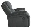 Ashley Furniture 7650425 Ashley Furniture 7650425 Draycoll - Rocker Recliner - Dark Gray