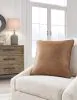 Ashley Furniture A1000953 Cortnie - Pillow (Set of 4) - Caramel