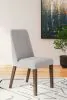 Ashley Furniture D615-01 Ashley Furniture D615-01 Lyncott - Dining Uph Side Chair (Set of 2) - Light Gray / Brown