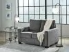 Ashley Furniture 5360237 Ashley Furniture 5360237 Rannis - Twin Sofa Sleeper - Pewter