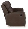 Ashley Furniture 6330689 Lavenhorne - Rec Sofa W/Drop Down Table - Granite