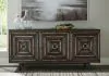 Ashley Furniture A4000573 Fair Ridge - Accent Cabinet - Distressed Black