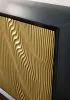 Ashley Furniture A4000654 Tayner - Accent Cabinet - Black / Gold Finish