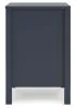Ashley Furniture EB1528-292 Simmenfort - Two Drawer Night Stand - Navy Blue