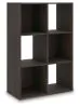 Ashley Furniture EA5514-3X2 Ashley Furniture EA5514-3X2 Piperton - Six Cube Organizer - Charcoal