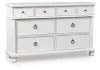 Ashley Furniture PCB823-31 Ashley Furniture PCB823-31 Rowlenstown - Dresser - Antique White