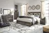 Ashley Furniture B211B53 Ashley Furniture B211B53 Drystan - King Panel Bookcase Bed - Brown / Beige