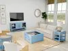Riverside Furniture 31717 Riverside Furniture 31717 Rosalie - Round End Table - Blue