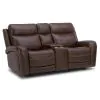 Liberty Furniture 7005CG-22P Blair - Loveseat With Console P2 & ZG - Cognac