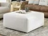 Jackson Furniture Industries 38812-1728/26 Justine - Castered Cocktail Ottoman - Wheat