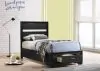CoasterEveryday 206361T Miranda - Wood Twin Storage Panel Bed - Black