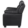 CoasterEveryday 506552 Finley - Upholstered Padded Arm Tufted Loveseat - Black