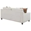 CoasterElevations 552061 Christine - Upholstered Sloped Arm Sofa - Beige