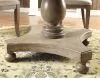 Furniture of America CM3872RT-TABLE Kathryn - Round Dining Table - Rustic Dark Oak
