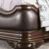 Furniture of America CM7859CK-BED Arcturus - California King Bed - Brown Cherry