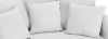 Jackson 71009-1400/21 Jackson 71009-1400/21 Matty - Round Accent Cuddle Chaise - White