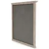 Riverside Furniture 79261 Bennett - Dresser Mirror - Frosted Gray