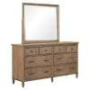 Liberty Furniture 866-BR-KCPB Hickory Grove - California King Panel Bed - Heirloom Brown