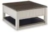 Ashley Furniture T796-00 Darborn - Lift Top Cocktail Table - Gray / Brown