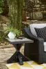 Ashley Furniture P792-702 Beachcroft - Square End Table - Black / Light Gray