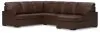 Ashley Furniture PC48504S1 McDowlan - 3-Piece Sectional With Raf Corner Chaise - Coffee