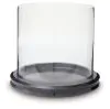 Ashley Furniture A2000846 Saskia - Candle Holder - Clear / Black