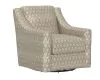 Jackson 230121-2573/36 Hyde Park - Fabric Swivel Chair - Beige