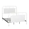 Liberty Furniture 179-BR17HFR-AW Liberty Furniture 179-BR17HFR-AW Vintage Series - Full Metal Bed - Antique White