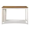 New Classic D3651-60CS-BSQ New Classic D3651-60CS-BSQ Amy - 5 Piece Counter Dining Set (Table With Storage & 4 Chairs) - 2 Tone Bisque