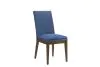 New Classic D7185B-20-BLU New Classic D7185B-20-BLU Maggie - Dining Chair With Cushion (Set of 2) - Blue / Walnut