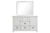 New Classic B2118-060 Jamestown - Landscape Mirror - White