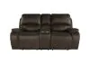New Classic U093-25-BRN New Classic U093-25-BRN Brookings - Console Loveseat With Dual Recliners - Brown