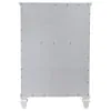 CoasterEssence 201305 Sandy Beach - 5-Drawer Bedroom Chest - Cream White