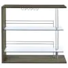 CoasterEssence 100156 Prescott - Rectangular Home Bar Table - Weathered Gray
