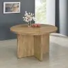 CoasterEveryday 183021 Jamestown - Round Composite Wood Dining Table - Mango