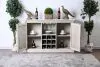 Furniture of America CM3089SV Georgia - Server - Antique White